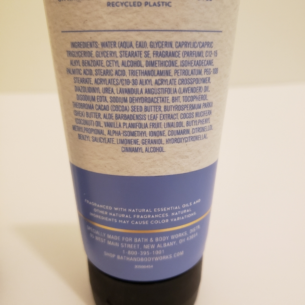 SLEEP Aromatherapy Lavender & Vanilla Body Cream NEW Bath & Body Works - Picture 6 of 6